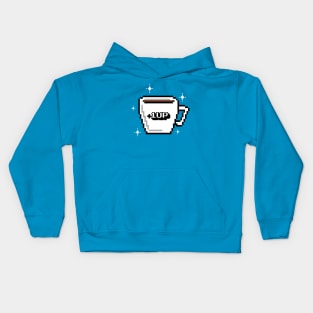 Pixel Coffee Kids Hoodie